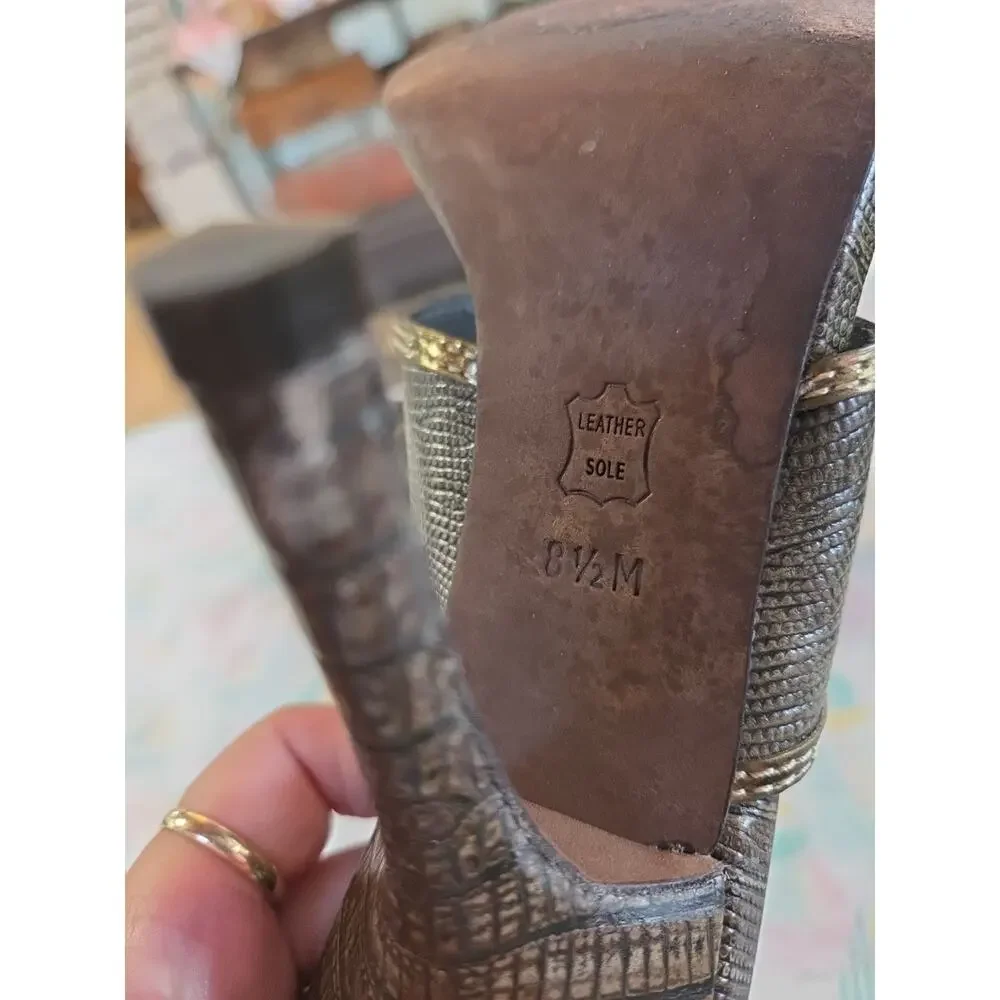 Tory Burch Caged Heels Size 8.5